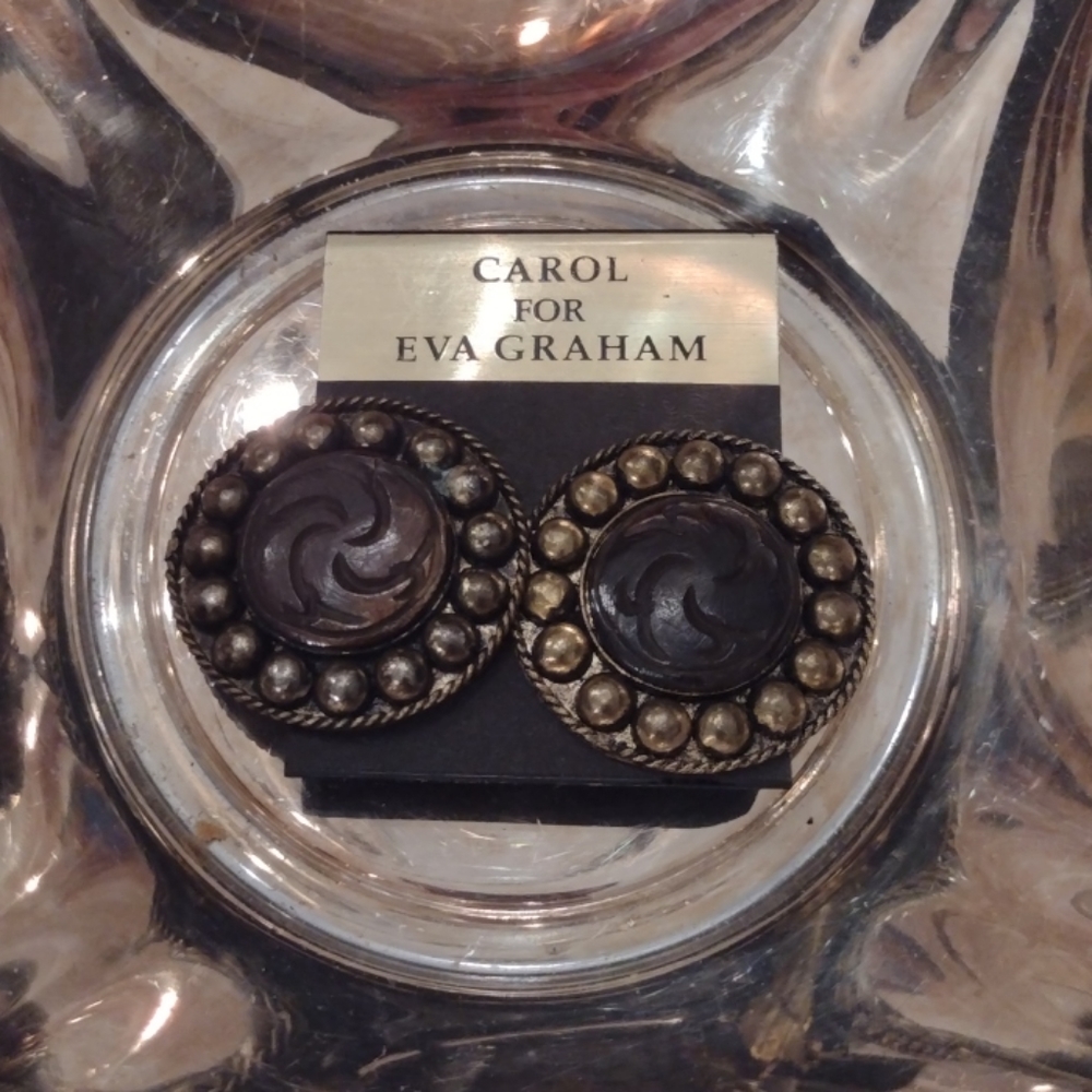 Carol for Eva Graham Clip Earrings